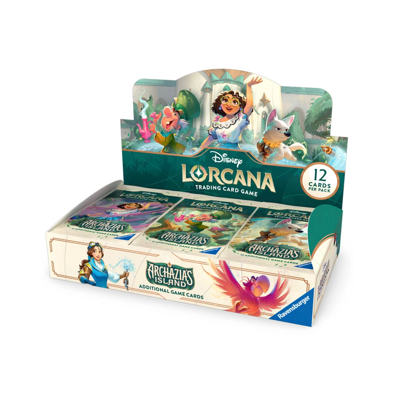 Disney Lorcana Trading Card Game – Archazia’s Island Set 7 – 24 Booster Pack Box
