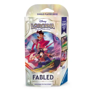Disney Lorcana Trading Card Game - Fabled Starter Deck Max Goof & Powerline - Set 9