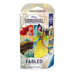 Disney Lorcana Trading Card Game - Fabled Starter Deck Ariel & Mulan - Set 9
