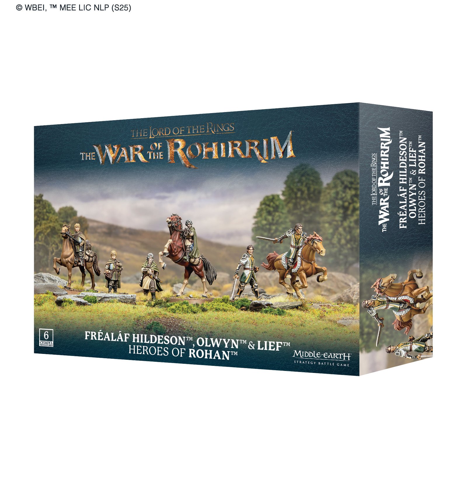 Middle-Earth Strategy Battle Game: Fréaláf Hildeson & Olwyn & Lief