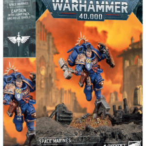 SPACE MARINES: CAPTAIN WITH JUMP PACK & RELIC SHIELD
