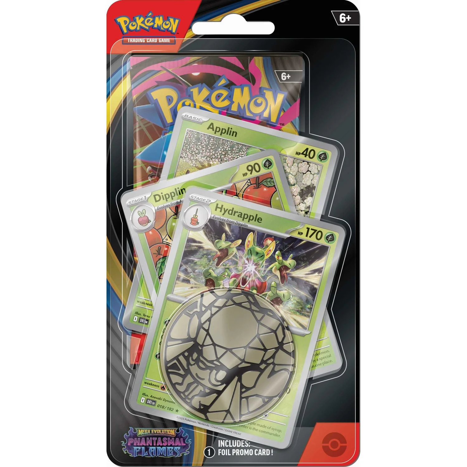 Pokemon TCG: Mega Evolution Phantasmal Flames – Premium Checklane (Random)