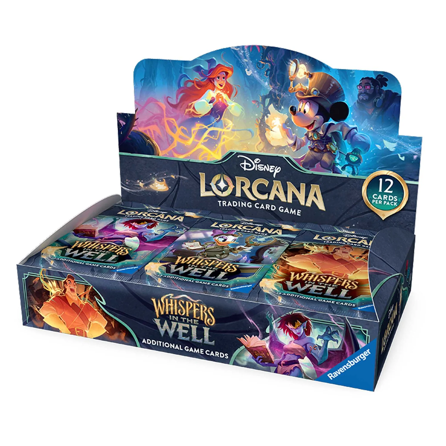 Disney Lorcana TCG Whispers in the Well Set 10 – Booster Display