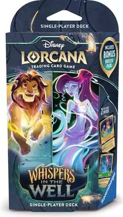 Disney Lorcana TCG Whispers in the Well Set 10 – Starter Deck A