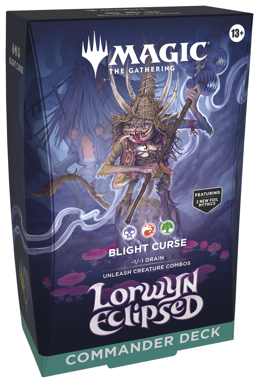 Magic The Gathering: Lorwyn Eclipsed Commander Deck – Blight Curse