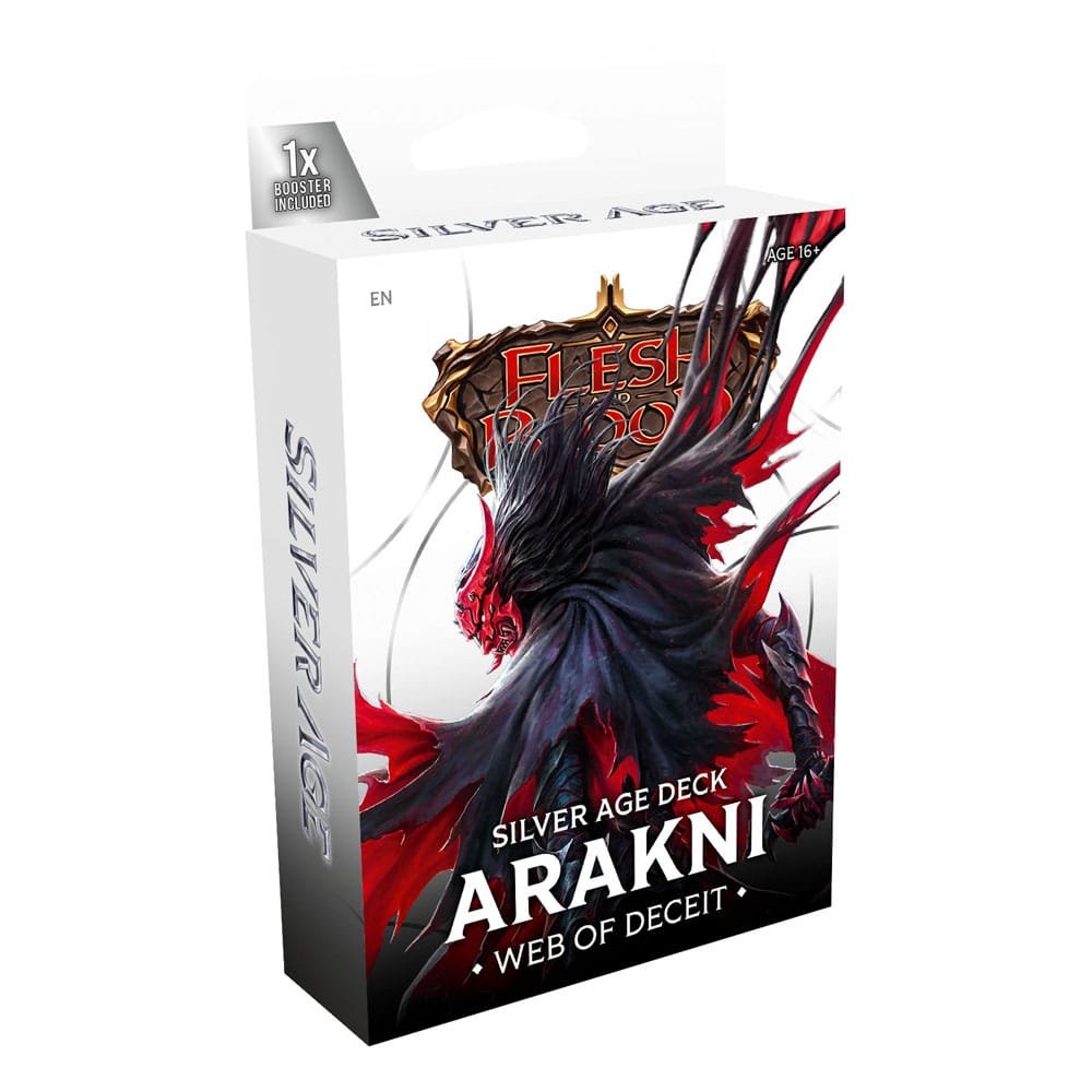 Flesh and Blood TCG – Silver Age Chapter 2 Deck – Arakni, Web of Deceit