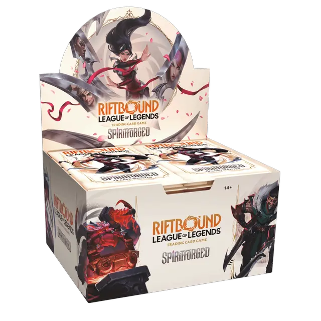 Riftbound: League of Legends Trading Card Game – Spiritforged Booster Display