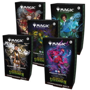 Magic: The Gathering: Secrets of Strixhaven - Commander Deck Set (5 Decks)